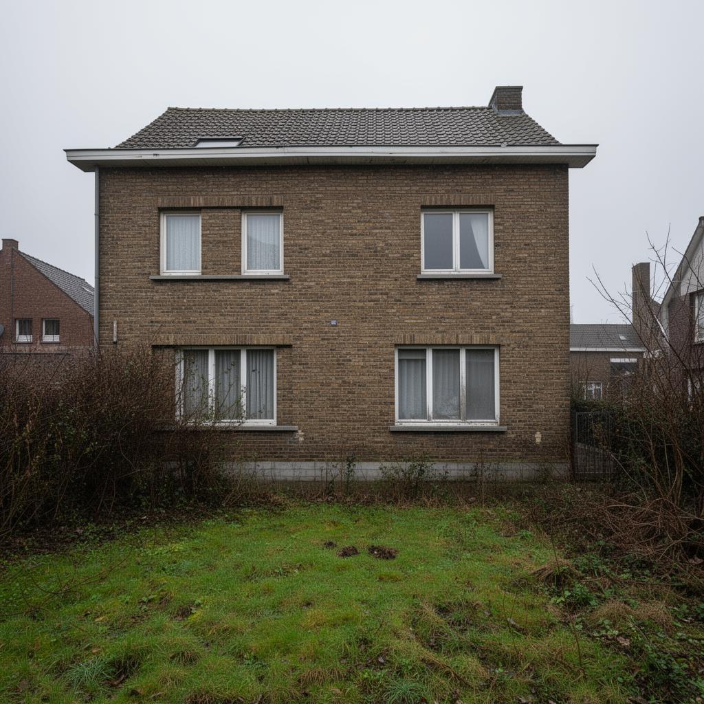 Maison belge vieillissante